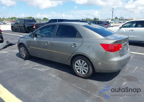 2010 Kia Forte Ex from USA, damaged, VIN KNAFU4A2XA5844621